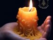 candle wax flow, spiritual diagnosis, candle magic, wax flow patterns, spiritual imbalance, energy healing, intuitive guidance, mystical practices, esoteric knowledge.