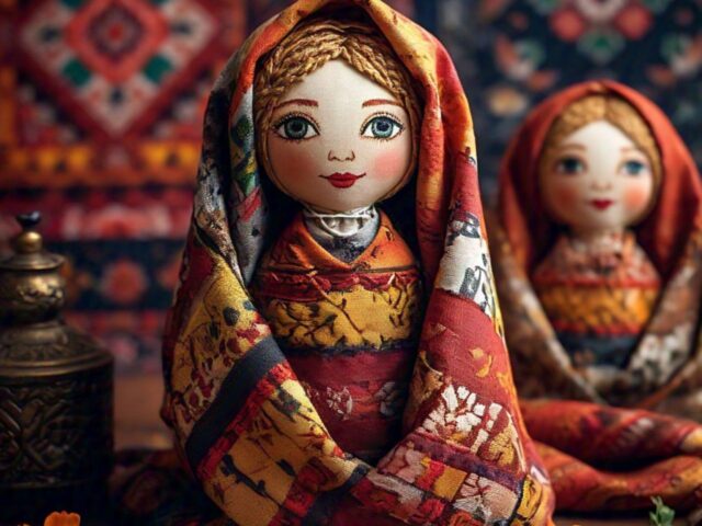 Slavic traditional textile doll
